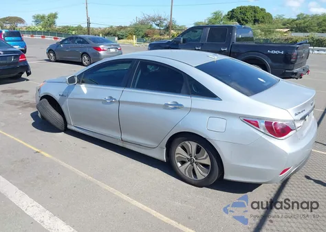 2013 Hyundai Sonata Hybrid Limited из США, поврежденный, VIN KMHEC4A44DA092005